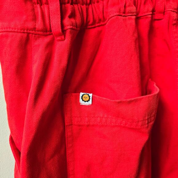 Big Bud Press Mustang Red Coveralls Short Sleeve Jumpsuit Women Size XL Sold Out - Picture 12 of 16